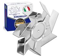 Helice du Ventilateur pour le Moteur du Four Ø145mm 039290137 pour Smeg