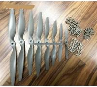 Hélice électrique en Nylon et Fiber de Verre, 2 pièces, Compatible avec Les modèles RC 12x6 12x8 13x6.5 14x7 15x8 16x8 16x12 17x8 17x10(17x8 2pcs)