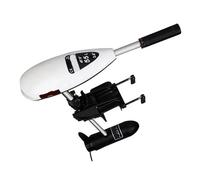 Hélice électrique sans balais 12 V 45/55/65 lb, moteur hors-bord 600 W, de pêche à la traîne, montage sur tableau arrière for bateaux gonflables(12V 65lbs)