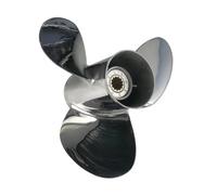 Hélice en acier inoxydable for 35-60 CV 11 1 4X13 11 1 4X14 11 5 8X11 3 8X12 1 8X13 11X15 10 1 4X16 Cannelure à 13 dents(11 5-8X11)