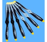 Hélice en bois de hêtre 10 11 12 pouces, Rotation dans le sens inverse des aiguilles d'une montre et dans le sens des aiguilles d'une montre Compatible avec modèle d'avion à gaz RC 1 pièce(1pcs 10x8 C