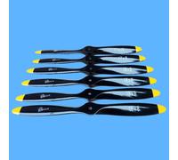 Hélice en Bois de hêtre de 13, 14 et 15 Pouces, Compatible avec Rotation Avant et arrière, Compatible avec Le modèle d'avion RC à gaz à Aile Fixe, 1 pièce(1pcs 15x7 CCW)