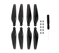 Hélice en fibre de carbone pour 3 ventilateurs légers de rechange pour drones - Kit d'accessoires en fibre de carbone pour 3 drones