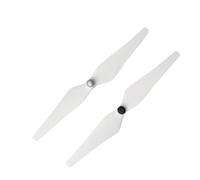 Hélice en Nylon et Fibre de Verre à écrou autobloquant, Paire Avant et arrière de 9 Pouces, Compatible avec Les Drones Multi-Rotor, Noir et Blanc, 9443(1 Pair of White)