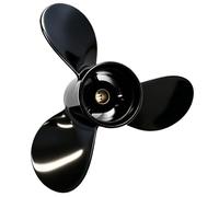 Hélice hors-bord de bateau 8,5 x 7,5 pour moteurs Tohatsu Nissan 8 9,8 Mercury 8 9,9 HP, moteur de bateau en aluminium à pas 8 1/2 x 7, 12 cannelures, 3 lames, numéro OEM : 3B2B64515-1 48-897614A10