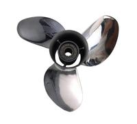Hélice hors-bord en acier inoxydable for 60-140 CV 13 3 4 x 13 13 7 8 x 15 13 7 8 x 17 14 x 19 14 x 21 15 dents(14X21 R)
