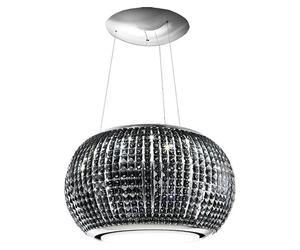 HÉLICE INTERSTELLAIRE IX BL/Pour/65 HOTTE ÎLE FILTRANTE 65cm 400 m³ /h