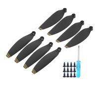 Hélice lames légères à ailes de poids -Drones -Accessoires de rechange pour Mavic Miniblack avec bord doré adapté