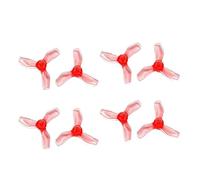 Hélice légère à 3 pales 16CW + 16CCW 1219S 31 mm for Micro-Drone FPV Tinywhoop 0703 0702 29000KV(1219 1MM Red)