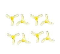 Hélice légère à 3 pales 16CW + 16CCW 1219S 31 mm for Micro-Drone FPV Tinywhoop 0703 0702 29000KV(1219 1MM Yellow)