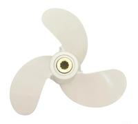 Hélice marine pour moteurs hors-bord 2,5 HP et 3 CV, diamètre de 19,5 cm, pas de 15,2 cm, compatible avec modèle 6L5-45943-00-EL, construction en plastique et métal, installation facile pour B