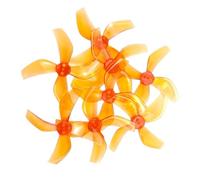 Hélice PC 4 pales 1,5 mm, 4 x 2 x 4, 50,3 mm, Compatible avec Les Drones RC FPV Racing Freestyle Tinywhoop BETA85X, D51 2020(16pcs 2020 Whisky)