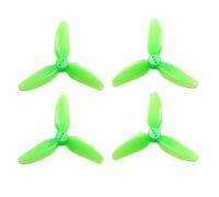 Hélice PC à 3 pales T3X3X3 3030, Compatible avec HQProp, Drone | For le remplacement de la lame du multirotor à cadre de cure-dents freestyle(2Pairs Green)