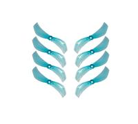 Hélice PC bipale 1610 40 mm, 16 Paires, Trou de 1 mm et 1,5 mm, for Drones RC FPV Racing Freestyle Tinywhoop, pièce de Rechange(16Pairs 1.5mm Blue)