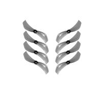 Hélice PC bipale 1610 40 mm, 16 Paires, Trou de 1 mm et 1,5 mm, for Drones RC FPV Racing Freestyle Tinywhoop, pièce de Rechange(16Pairs 1mm Gray)
