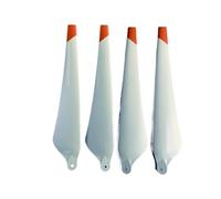 Hélice Pliable en Fibre de Carbone et Plastique for Drone DJI Agras T30 3820, Compatible avec Les Accessoires Drones Plantation agricole(4pcs White Sunscreen)