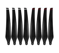 Hélice Pliable en Nylon Carbone de 55 Pouces, Rotation à 360 °, 5515, Compatible avec Les Drones P100 Pro et V50 Pro, Accessoires universels for Drones agricoles(4pcs CW and 4pcs CCW)
