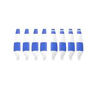 Hélice pour Mini 3 Pro, Accessoires d'hélices à Faible Bruit, Conception à Rayures colorées Double Face, Remplacement de pièces de Rechange (Bande Blanche et Bleue)