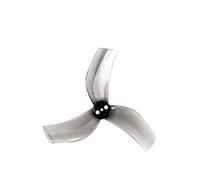 Hélice renforcée D63MM à 3/5 pales de 2,5 Pouces, Arbre de 1,5 mm for quadrirotor RC FPV de 2,5 Pouces et Maintenance de la Propulsion des Micro-Drones, pièce de 63 mm (2 Paires)(Grey Three-Blade)