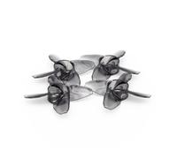 Hélice rouge, noire et bleue, 2CW + 2CCW, 4 pales, 40 mm, for vol en intérieur, moteur 08025(Black)