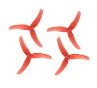 Hélice Rouge Pour Drone De Course Fpv, Avion Rc Quadrirotor, Babyhawk Ii Hd Avan 3.5x2.8x3 (10cw + 10ccw) Officiel Rouge