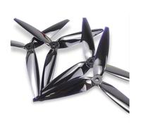 Hélice tri-Lame 7040 de 7 Pouces, Accessoires PC 7x4x3 CW CCW for Drones FPV et Longue portée, Mise à Niveau Haute Performance for Les modèles MAK4 4 pièces(4pcs2l2r 7040 Black)