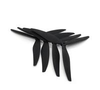 Hélice tripale de 8 Pouces, Compatible avec Le modèle 8040, en Fibre Verre et Nylon, Rotation horaire/antihoraire, for Drones Macro Quad, Compatible Les modèles LR8 RC FPV X-Class