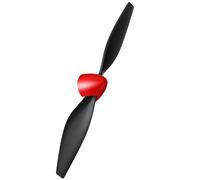 Hélice tripale for Avions RC Spitfire 761-5 P-51D, 761-8 F4U, 761-9 T28, 761-11 BF109, 761-12 761-13 P40 761-15(Red)