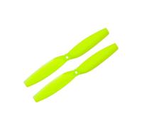 Hélices à 2 pales, 8 pièces/4 Paires, 65 mm, 1 mm/1,5 mm, Trou, PC, CW, CCW, for Drones RC, FPV, modèles de Course, pièces de Rechange, Accessoires(Yellow 1.5mm)