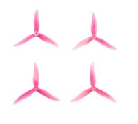 Hélices à 3 pales Gemfan 51477, 5 Pouces, Moteur sans balais CW CCW, Compatible FPV for Drone de Course, 4 pièces(4PCS Blue - 51477)