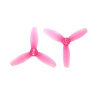 Hélices À 3 Pales T3X3.2X3 3 Pouces, 4 Paires De Palettes Positives Et Négatives for Drone FPV, Compatibles avec Les Accessoires DJI AVATA2(Pink 8Pairs)