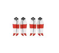 Hélices à dégagement Rapide à Faible Bruit 7238F, Lame renforcée for systèmes de Propulsion de Drones Air 2S / Air 2, Ventilateurs pliants de Remplacement, 1 Paire/2 Paires(White Red 4pcs)