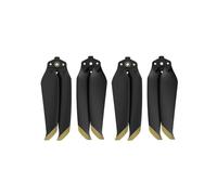 Hélices à dégagement Rapide à Faible Bruit 7238F, Lame renforcée for systèmes de Propulsion de Drones Air 2S / Air 2, Ventilateurs pliants de Remplacement, 1 Paire/2 Paires(Black Gold 4pcs)