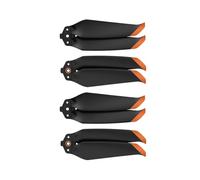Hélices à dégagement Rapide à Faible Bruit 7238F, Lame renforcée for systèmes de Propulsion de Drones Air 2S / Air 2, Ventilateurs pliants de Remplacement, 1 Paire/2 Paires(Black Orange 4pcs)