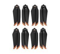 Hélices à dégagement Rapide à Faible Bruit 7238F, Lame renforcée for systèmes de Propulsion de Drones Air 2S / Air 2, Ventilateurs pliants de Remplacement, 1 Paire/2 Paires(Black Orange 8pcs)