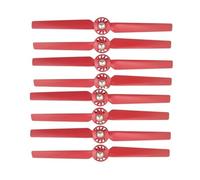 Hélices à dégagement Rapide autobloquantes série Q500, Lame renforcée for systèmes de Propulsion de Drones Q500 / Q500M / 4K, Ventilateurs de Remplacement 4 pièces/8 pièces(Red Props 8pcs)