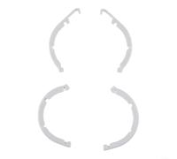 Hélices à dégagement rapide pour DJI Neo - Lames d'avion ABS à faible bruit avec protection améliorée - Ailes pliables - Pièces de rechange (gris)