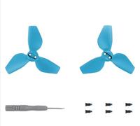 Hélices à Faible Bruit 2016S, 1 Paire, 2 pièces, Longue durée de Vie, Couleur Bleue, Accessoires for Drones, pales colorées, compatibles avec Le Drone Neo