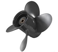 Hélices aérodynamiques en aluminium à quatre pales pour moteur de bateau adaptées à tous les modèles de Honda allant de huit à vingt ans