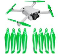 Hélices Airscrew Stealth for 3 Pro et 4 Pro - Rouge, 4 hélices par lot(for 80degree)