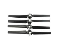 Hélices autobloquantes à démontage Rapide - Pales de Rechange CW/CCW for Drones Q500 et Q500M(Black Props 4pcs)