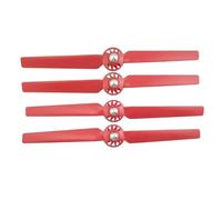 Hélices autobloquantes à démontage Rapide - Pales de Rechange CW/CCW for Drones Q500 et Q500M(Red Props 4pcs)