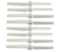 Hélices autobloquantes à démontage Rapide - Pales de Rechange CW/CCW for Drones Q500 et Q500M(White Props 8pcs)