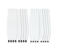 Hélices Blanches en Nylon Carbone améliorées (16 pièces), compatibles avec Les Drones DJI séries T40/T50 (hélices Pliables CW/CCW). Accessoires for Drones.