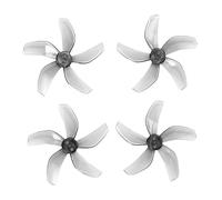 Hélices colorées for Drone for Neo, hélices à Faible Bruit, pales d'hélice légères et durables for Accessoires Neo, pièces de Rechange Rapides, 4 pièces (Gris)(for T40 T20P Black)