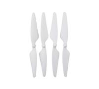Hélices Compatibles Avec Hubsan H501S H501A H501C H501M F17 F100 MJX B3 Bugs 3 D85 EX2H B2C B2W B2 2w 2 D80 F18 F200SE HS700(4PCS Propellers W)