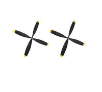 Hélices d'avion RC 2 pièces avec toupie, 2/3/4 pales, adaptées aux modèles P51D Mustang BF109 F4U(4 Without Spinner)
