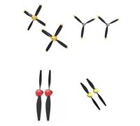 Hélices d'avion RC 2 pièces avec toupie, 2/3/4 pales, adaptées aux modèles P51D Mustang BF109 F4U(500mm F4U Propeller)