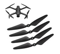 Hélices de Drone, 2 Paires de pales d'ailes de Drone, Accessoires de réparation pour pièces de Rechange pour Drone quadricoptère SJRC F11S, Noir