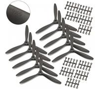 Hélices de Drone 8060 9060 1060 1170 efficaces, 3 hélices compatibles Compatible avec Avion RC, Disponibles en 1, 2 ou 4 pièces(10PCS 9060)